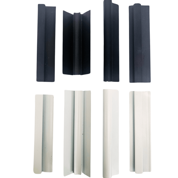 All Aluminium joiner profiles in White & Black